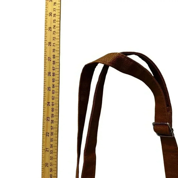 Stone Mountain crossbody purse orange palm tree print quilted - Picture 12 of 12